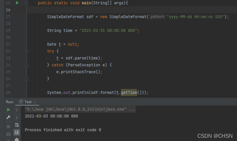 Java中Date类中getTime()方法_java date gettime-CSDN博客