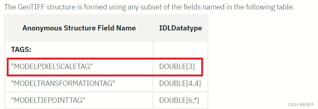 MODELPIXELSCALETAG