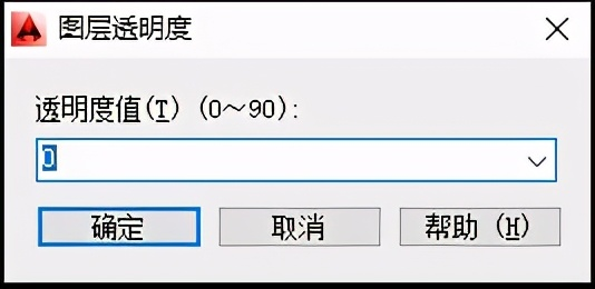 AUTOCAD——透明度