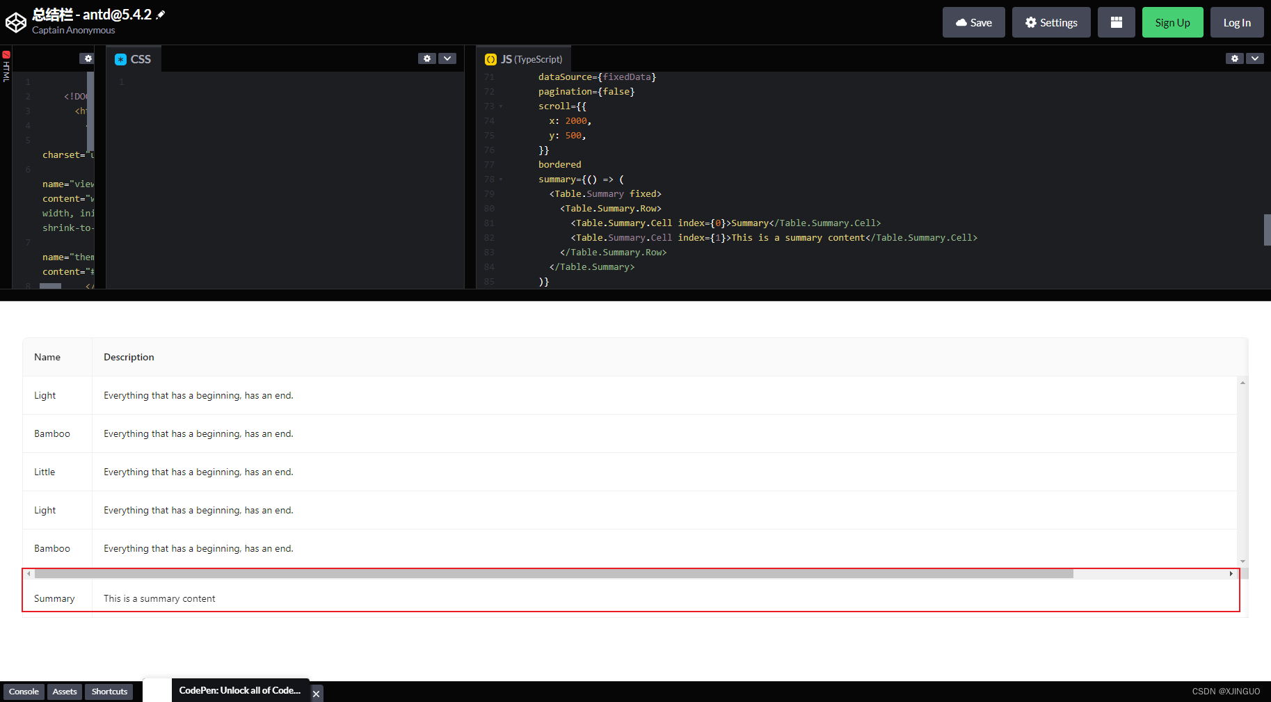 antd-react-table-summary-ant-table-summary-column-csdn