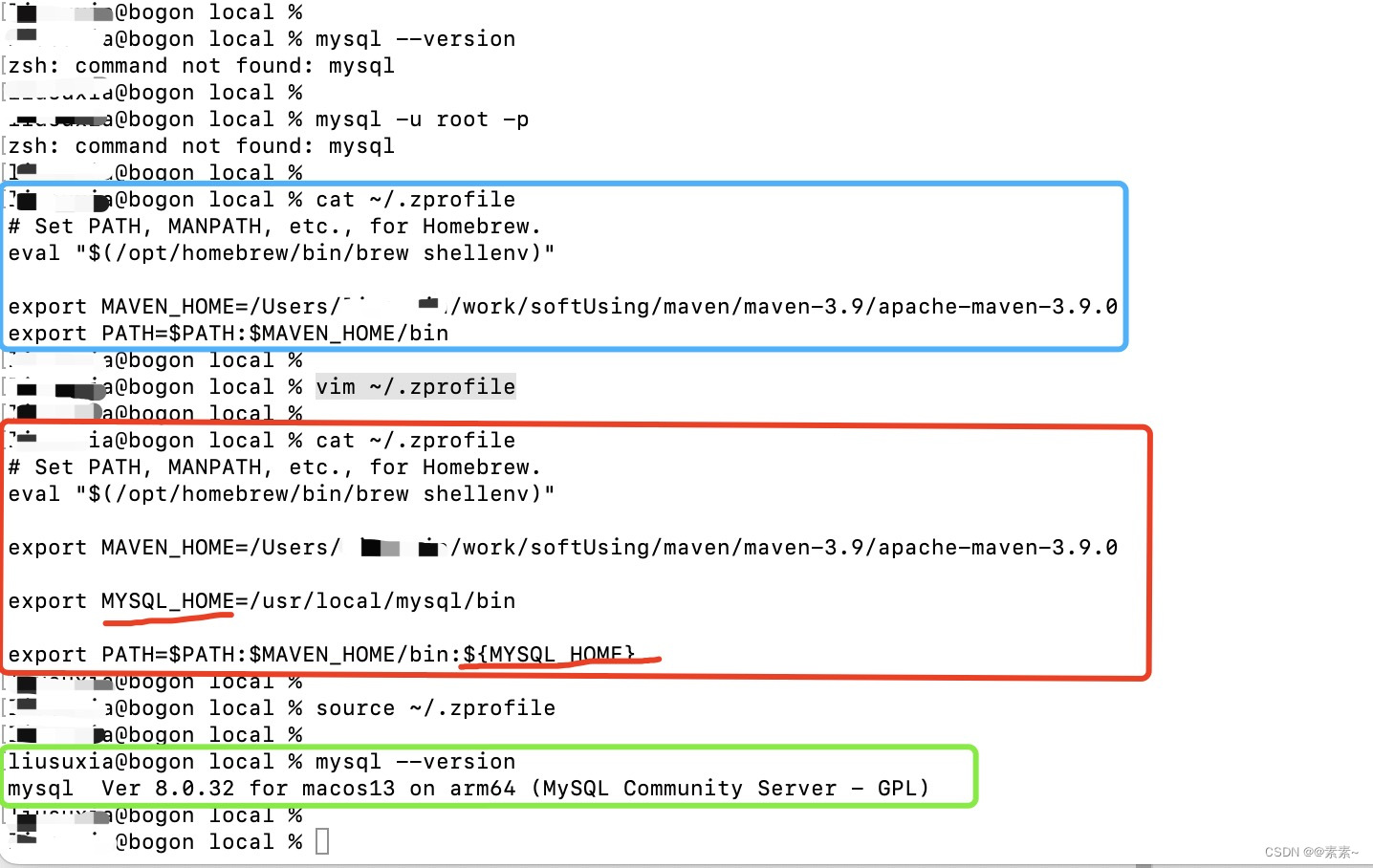 mac上安装mysql