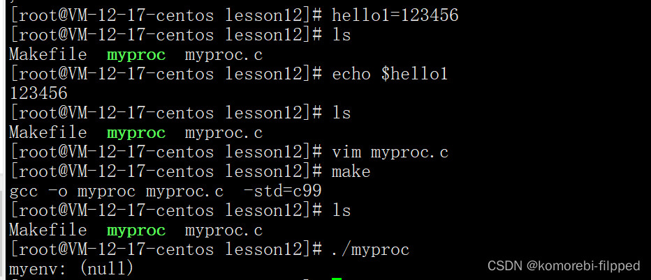 Linux环境变量