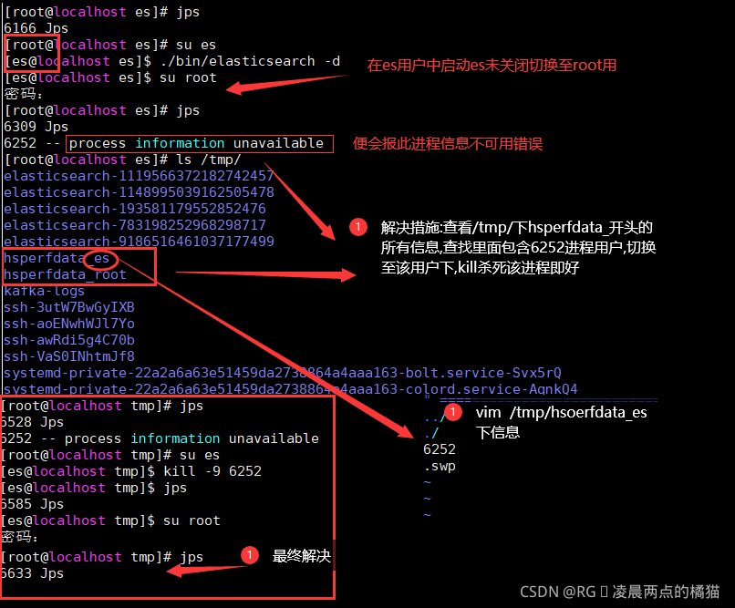 转载：jps出现– process information unavailable解决方法-CSDN博客