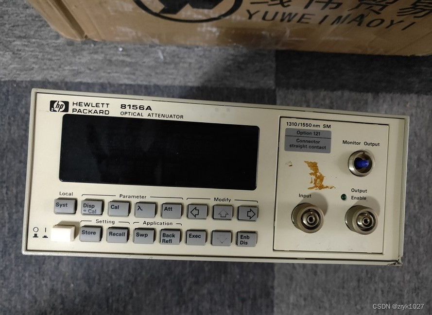 安捷伦Agilent 8156A光衰减器