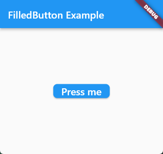 dButton组件，并将其添加到了Scaffold的中心。