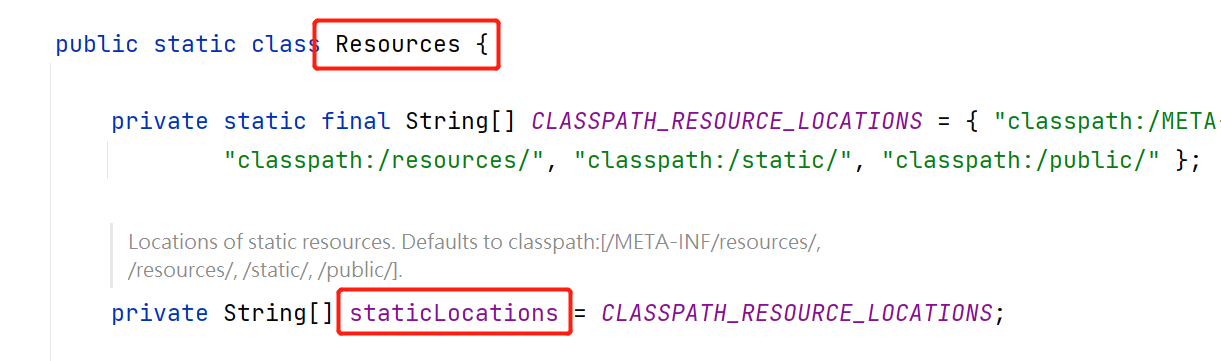 Spring boot handling static resources - Programmer Sought