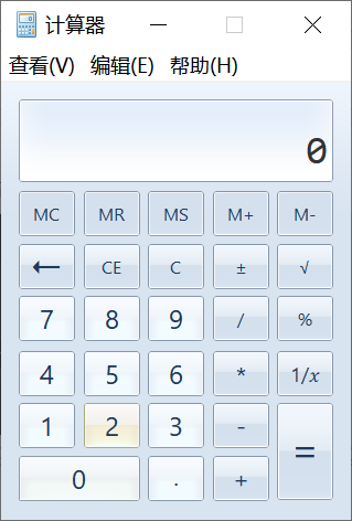 【calc】需要使用新应用以打开此ms-calculator链接