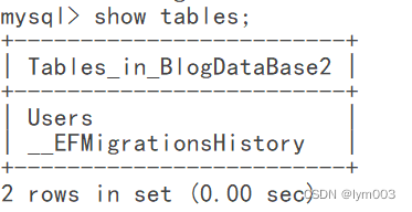 .NET6 + EF Core + MySQL 创建实体和数据库、EFCore 数据迁移