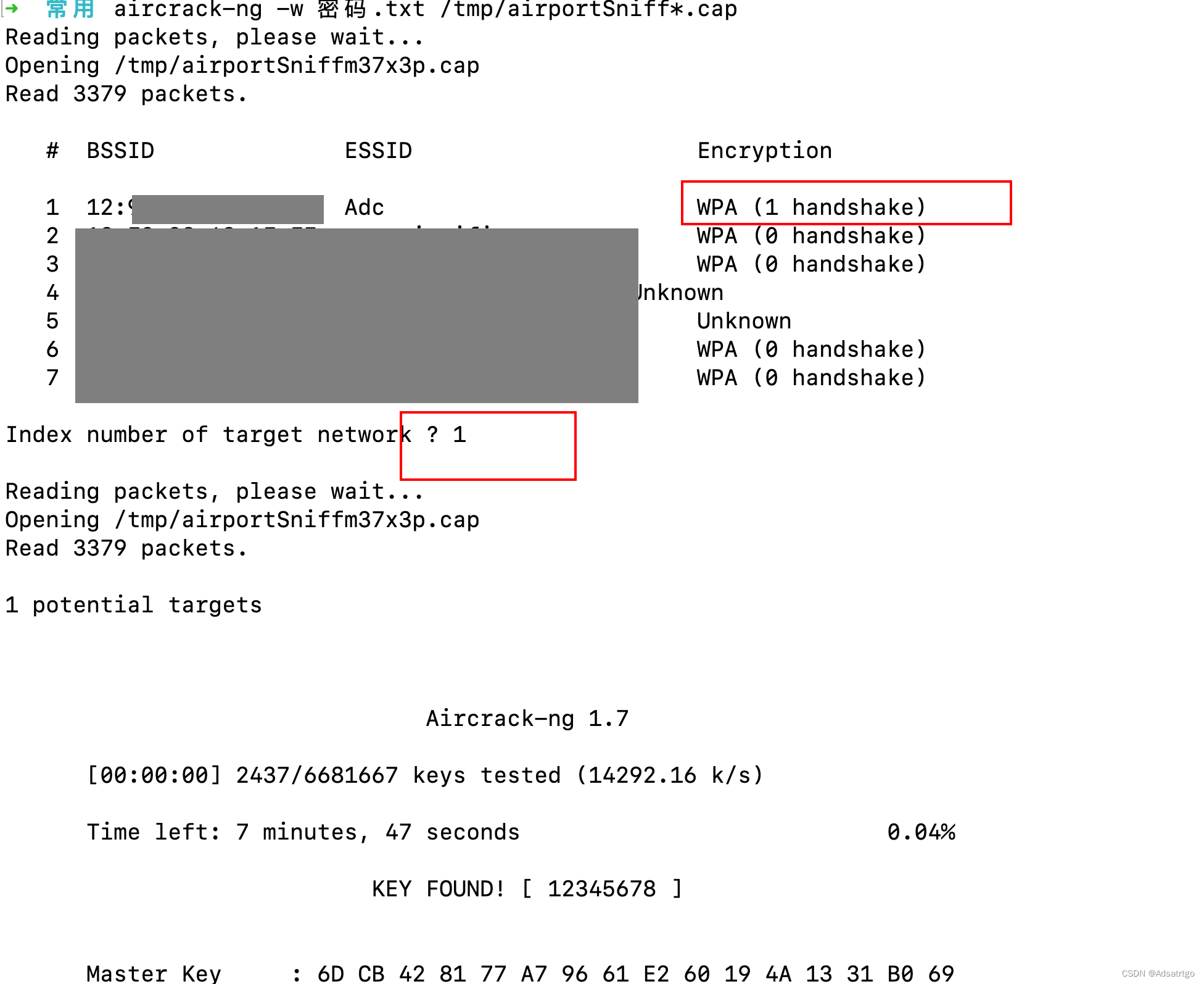 WIFI密码hacking学习