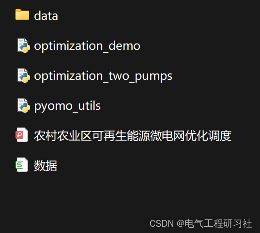 微电网优化调度|农村农业区可再生能源微电网优化调度（Python代码实现）