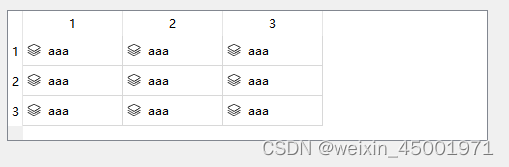 QTableView常用设置