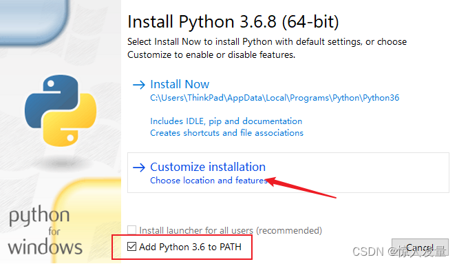 python3安装教程_python3.6.8安装教程-CSDN博客