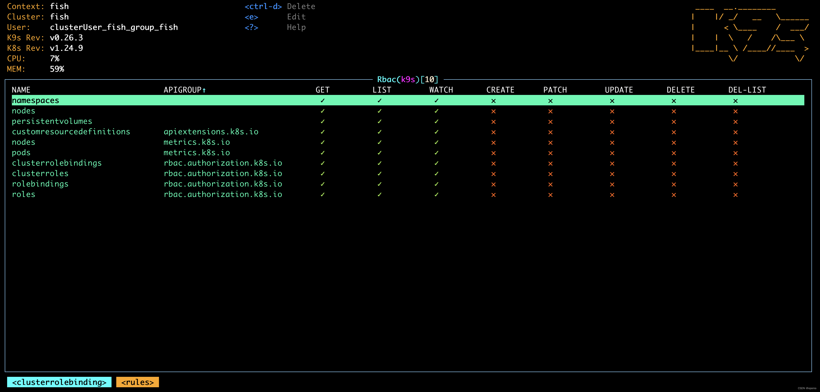 【kubernetes-工具篇】K9S详解-宝藏k8s界面工具