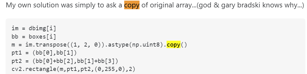 【opencv】Layout of the output array img is incompatible with cv::Mat