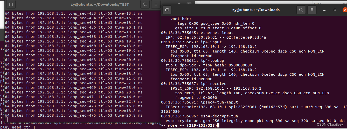 ubuntu20.04 直接安装vpp23.06 测试双 VPP Tunnel Ike2