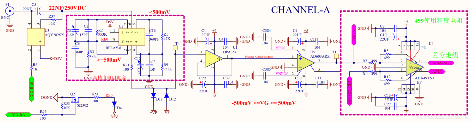 示波器diy设计资料和参考设计大全_正点原子示波器原理图_【ql君】ql