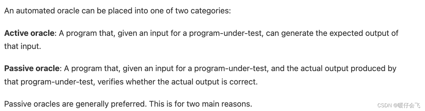 第六章：Property-based Testing and Test Oracles