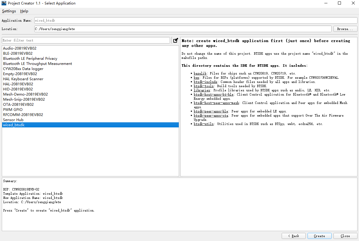 【CYW20819】三、ModusToolbox IDE 入门_moudstoolbox使用-CSDN博客