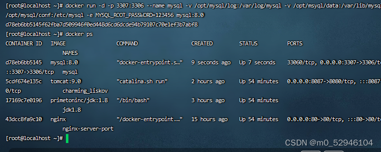 doctor安装mysql jdk nginx tomcat