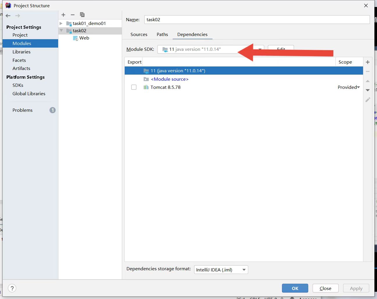 Idea中 javaweb 运行报错：has been compiled by a more recent version of the ...