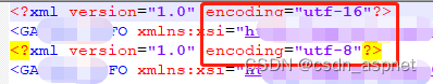 C# NetCore XML 反序列化解析错误：＜xml xmlns=‘‘＞ was not expected 及 Encoding=utf-16问题