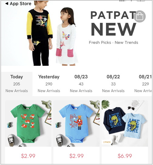 PatPat业务增长策略