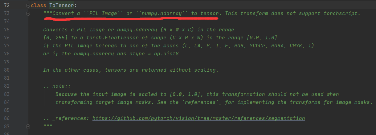 ToTensor