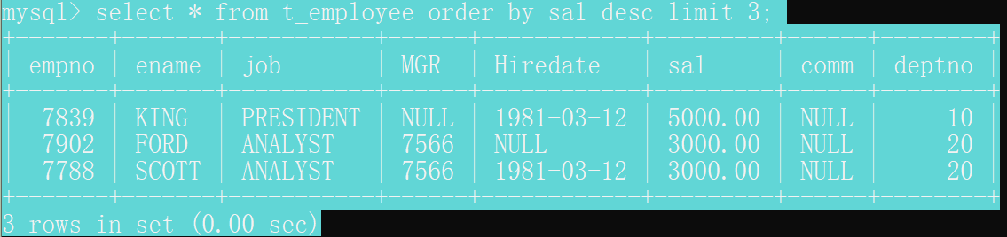 MySQL-- 限制数据查询(limit)_mysql的limit语句怎么查是全部数据-CSDN博客