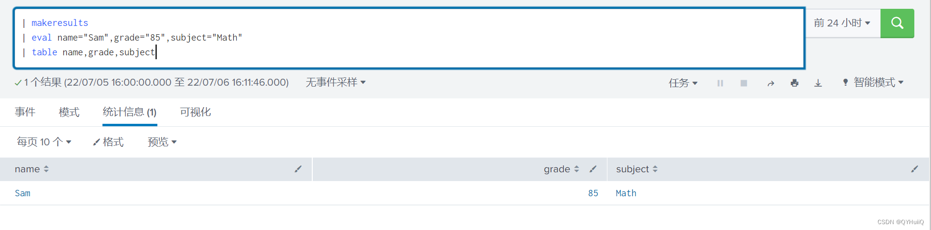 splunk subsearch csv