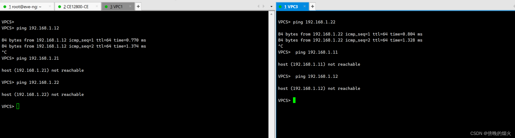 EVE-NG VLAN Experiment - Programmer Sought