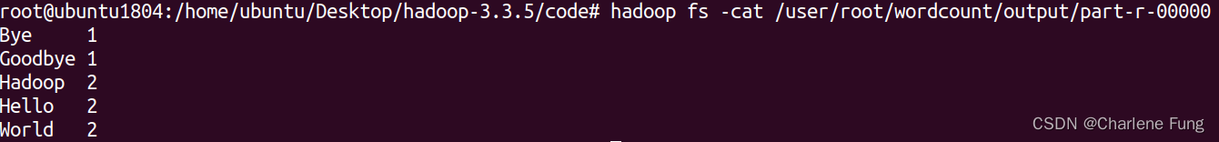 Hadoop MapReduce入门实验：WordCount