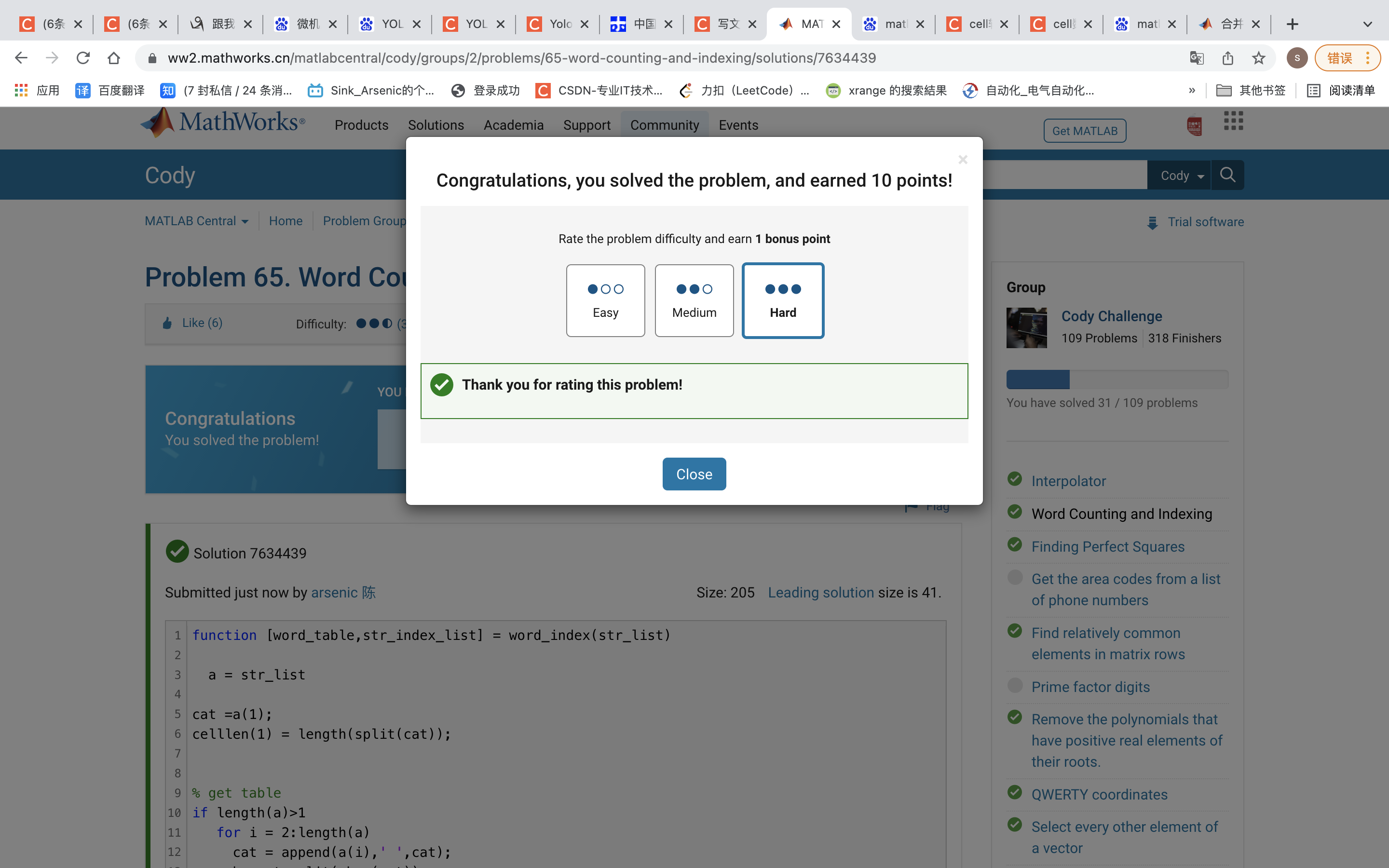 matlab cody 的 Cody Challenge_codyc-CSDN博客
