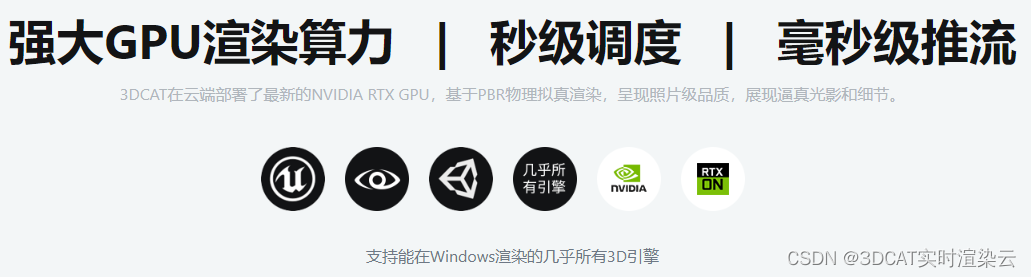3DCAT公有云方案架构图