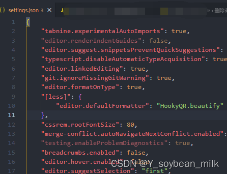 vscode打开setting.json文件_open setting只有ui-CSDN博客