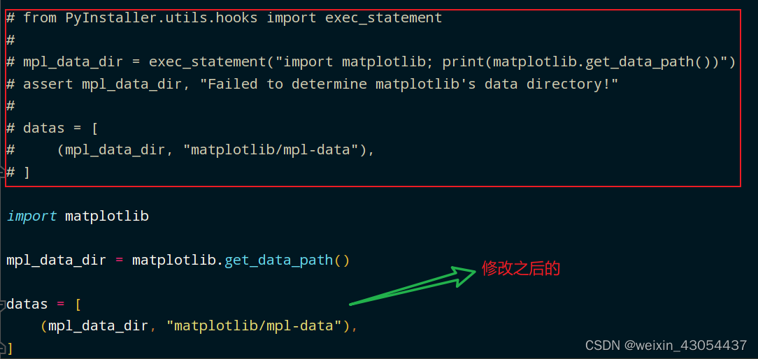 Pyinstaller Failed To Determine Matplotlib S Data Directory Hook