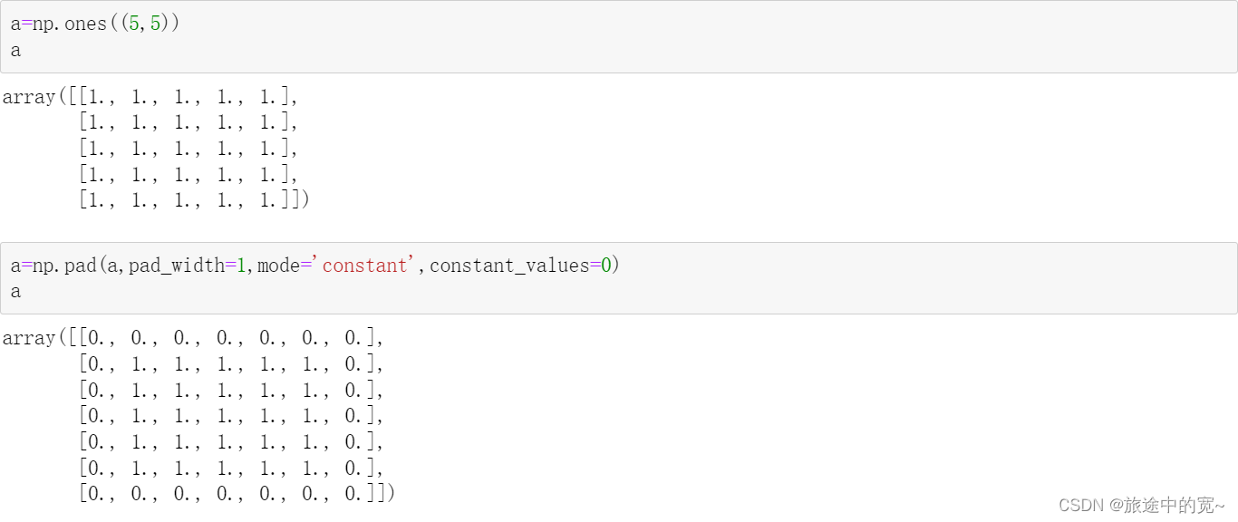 numpy 小练习题(1)(附详细答案)_构造一个3*3的全零矩阵,并打印其占用的内存大小-CSDN博客