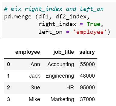 Python 玩转数据 17 - Pandas 数据处理 合并 pd.merge() df1.merge(df2)