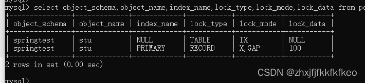 MySQL数据库行级锁之间隙锁、临键锁