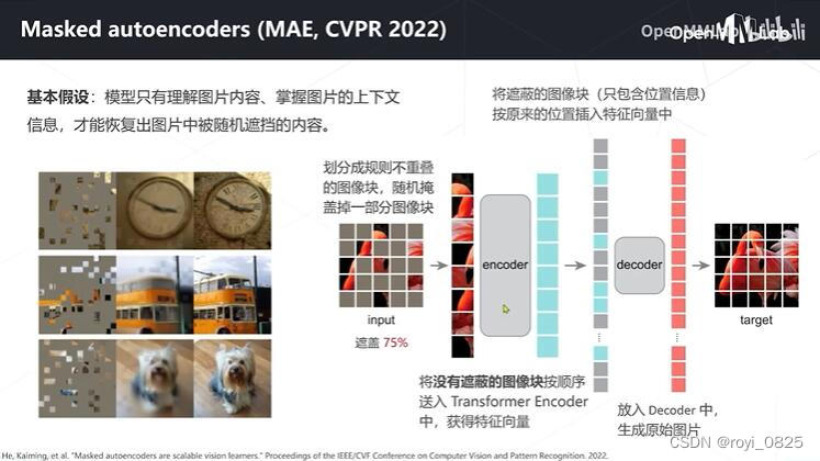 基于掩码学习举例