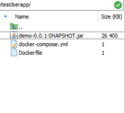 Docker Compose配置springboot微服务项目