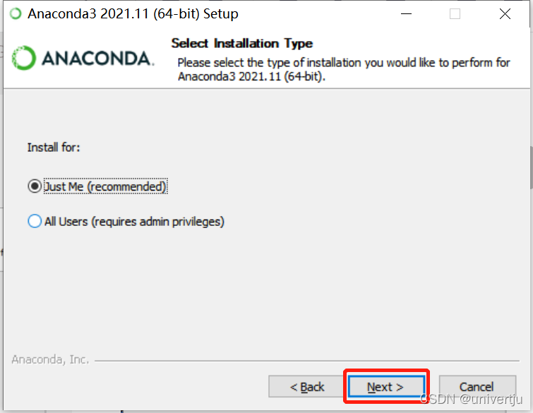 用Anaconda安装TensorFlow(Windows10)