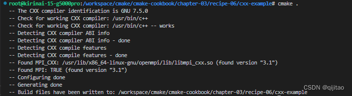 【学习cmake-cookbook/chapter-03/recipe-06/cxx-example】