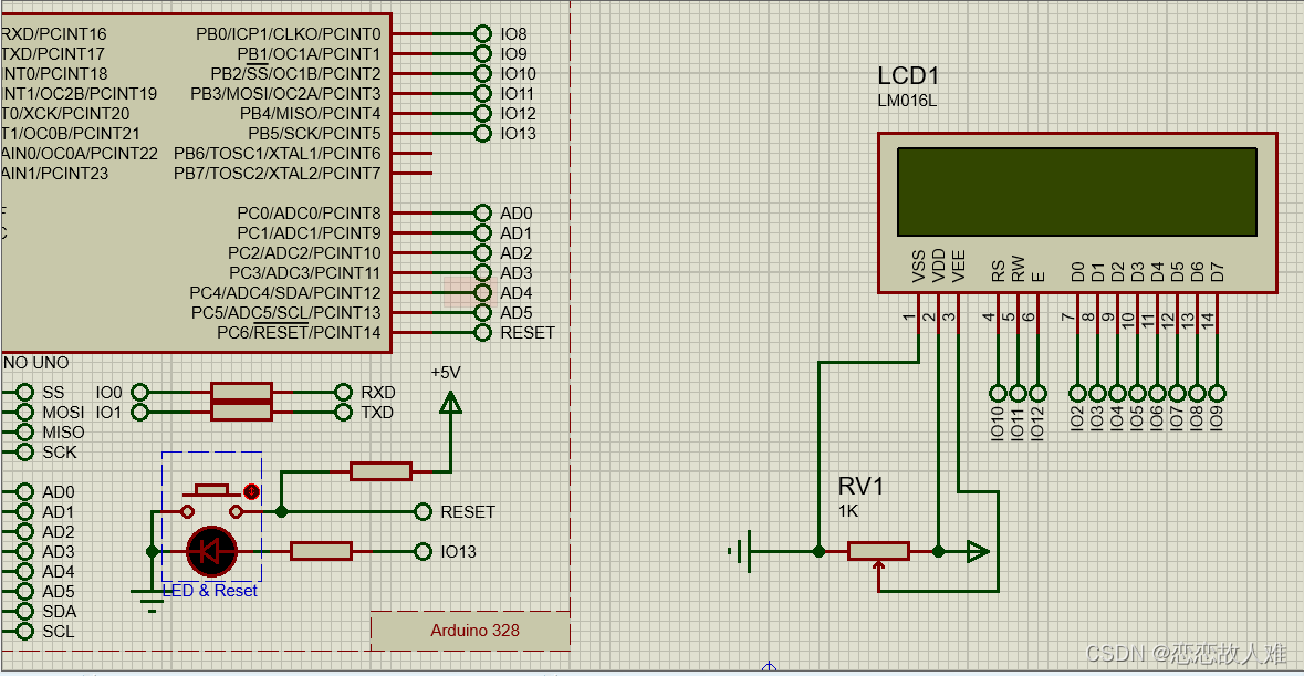 lcd1602电路图图片