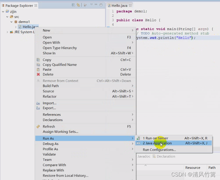 JDK8.0+Eclipse进行Java开发环境的搭建-三部曲_eclipse jdk8-CSDN博客