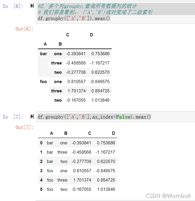Pandas数据分析—groupby分组统计_df分组统计_Wumbuk的博客-CSDN博客