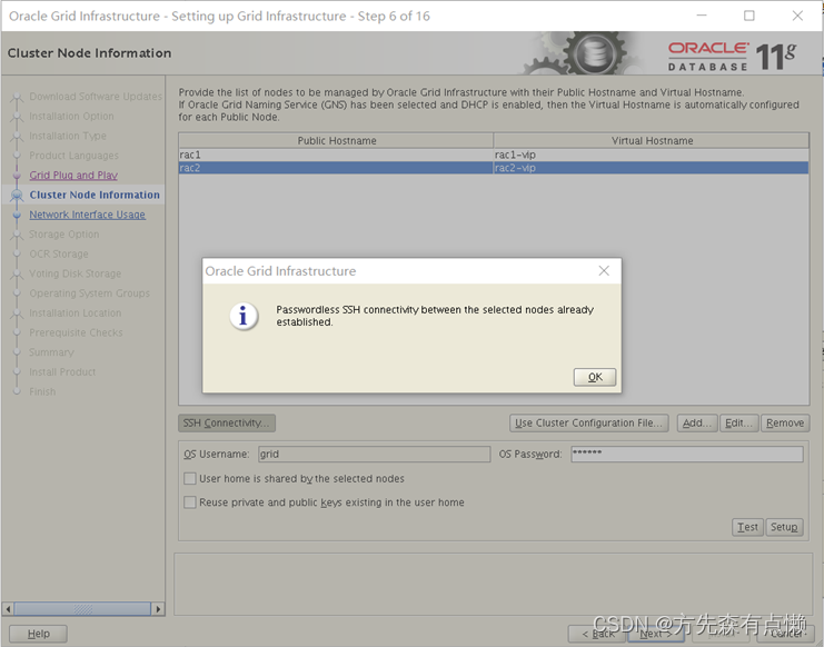 基于 vSphere 环境安装 Oracle 11g RAC 详细过程_vsphere oracle rac-CSDN博客