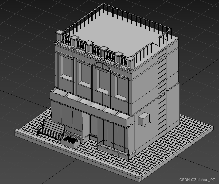 【3DsMAX】从零开始建房（5）