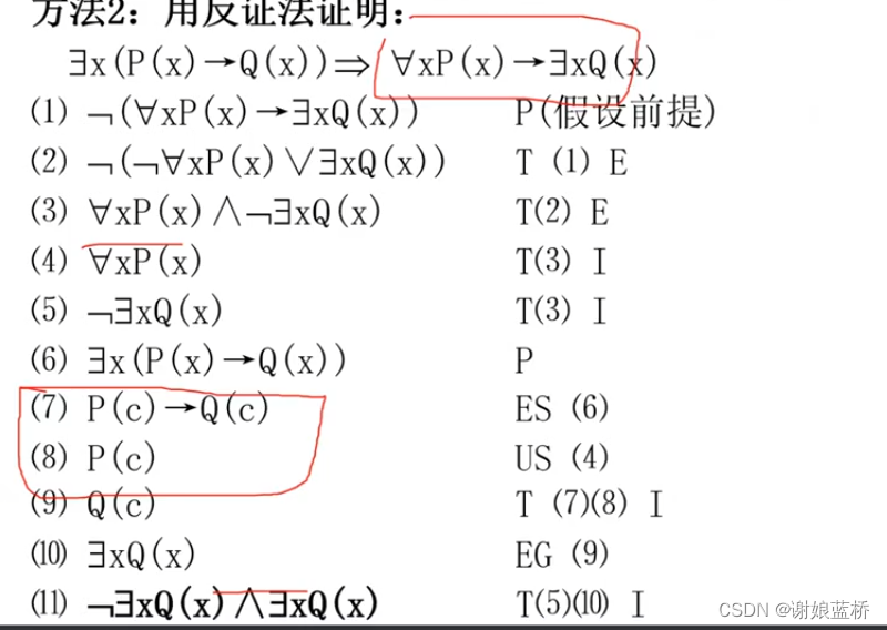 [离散数学]谓词逻辑与推理演算