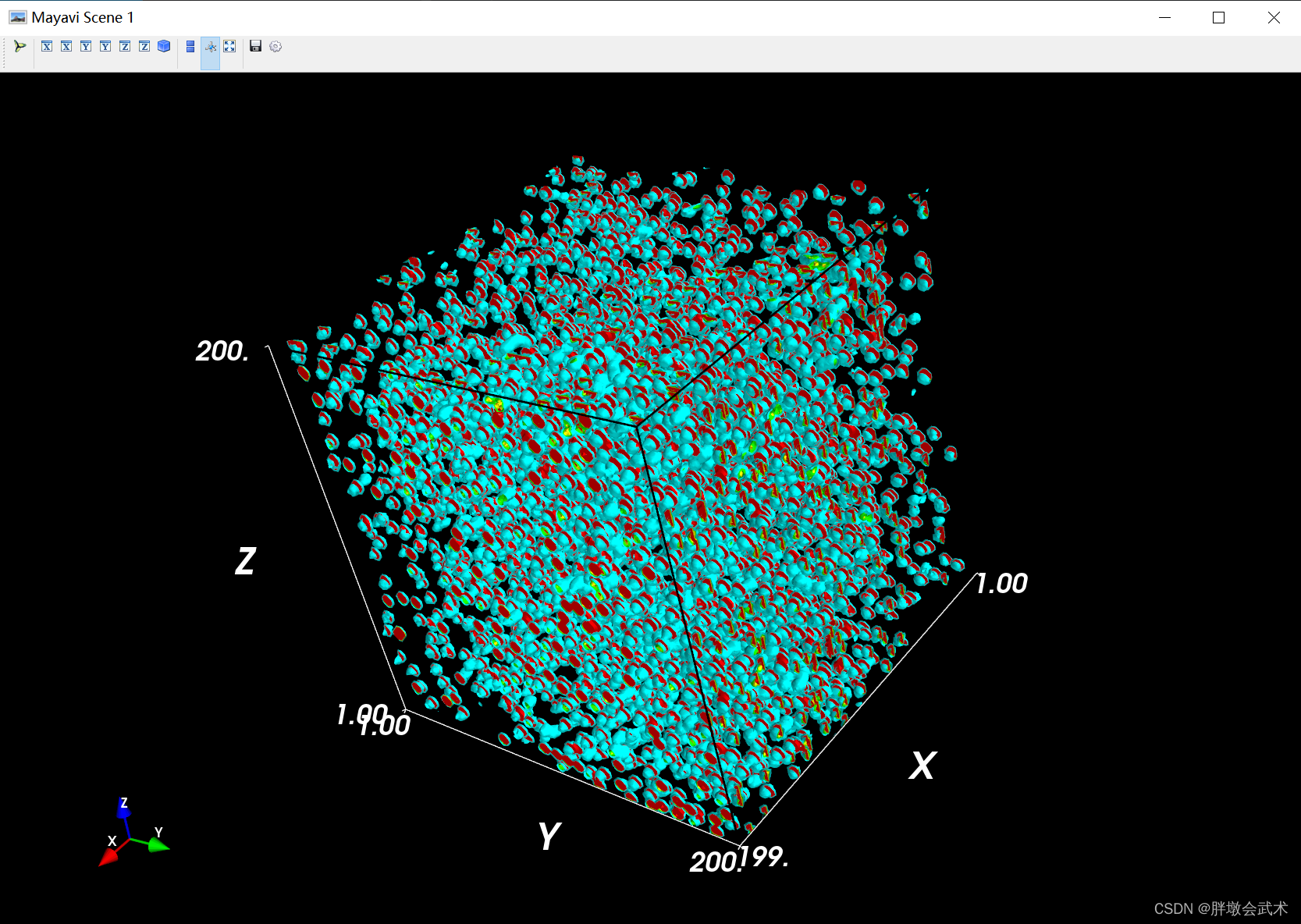 Python：基于matplotlib与mayavi的3D可视化（点云+等值面）