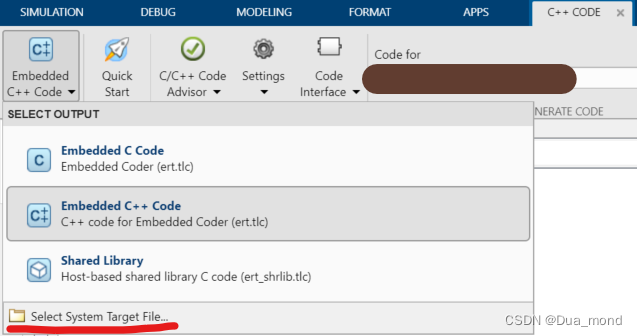 Matlab Code Generation with Embedded Coder — Simulink模型生成c/cpp代码_matlab ...